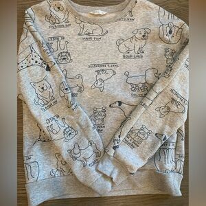 Kids sweatshirt - Dog sweatshirt size 12 (girls)